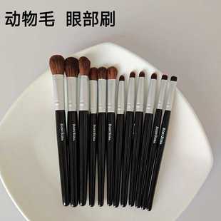现货日本RosyRosa化妆刷眼影刷鼻影修容刷腮红散粉高光刷长短马毛