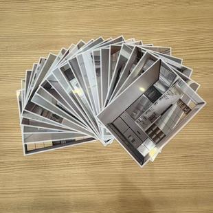 家具选色签单神器全屋定制百变魔卡全套22张秒变柜门效果图款式全