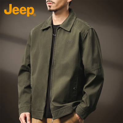 JEEP吉普夹克外套男款中年爸爸