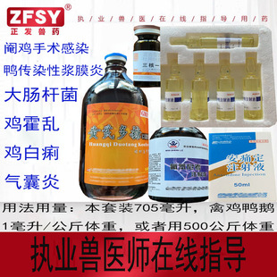 兽用黄芪多糖氟苯尼考乙酰甲喹安痛定注射液增免解热大肠杆浆膜炎