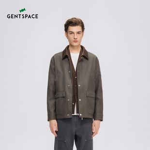 夹克外套男 都市时尚 GENTSPACE2025秋季 新品