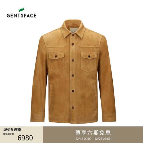 都市时尚高阶时髦羊皮革皮衣夹克