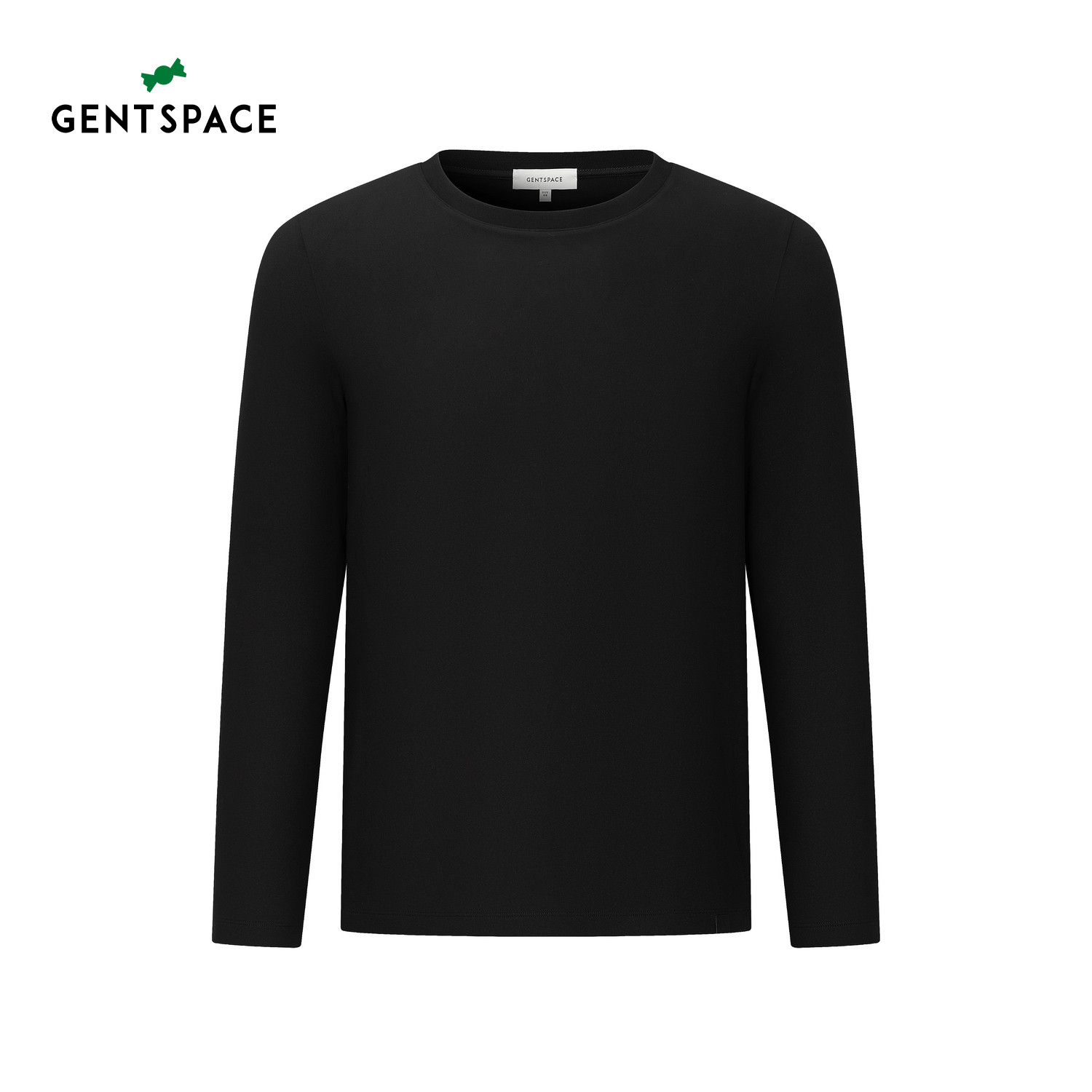 GENTSPACE秋季新品基础圆领打底长袖T恤