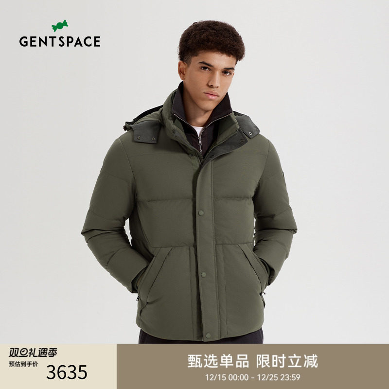 GENTSPACE24秋冬新款羽绒服男