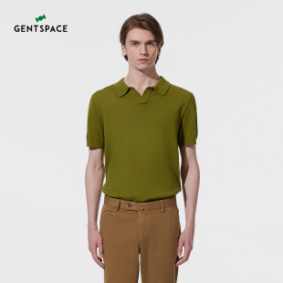 夏季 商务休闲通勤 商场同款 男士 POLO衫 新款 GENTSPACE 短袖