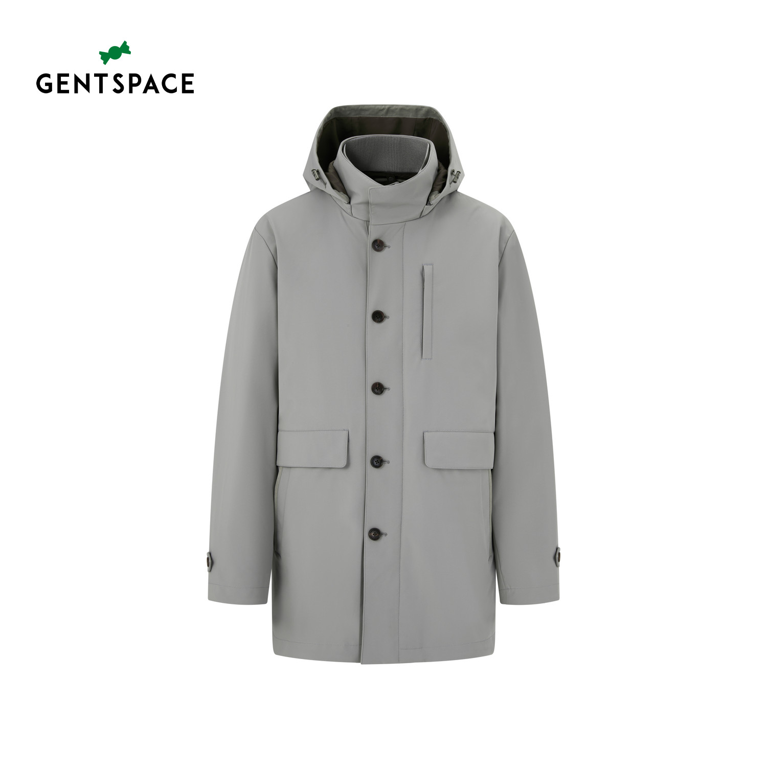 【GENTSPACE】男士可拆卸两件套鹅绒羽绒服