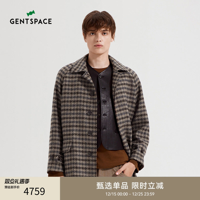 GENTSPACE2024秋冬新款大衣男