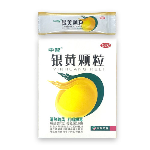 【中智】银黄颗粒4g*10袋/盒
