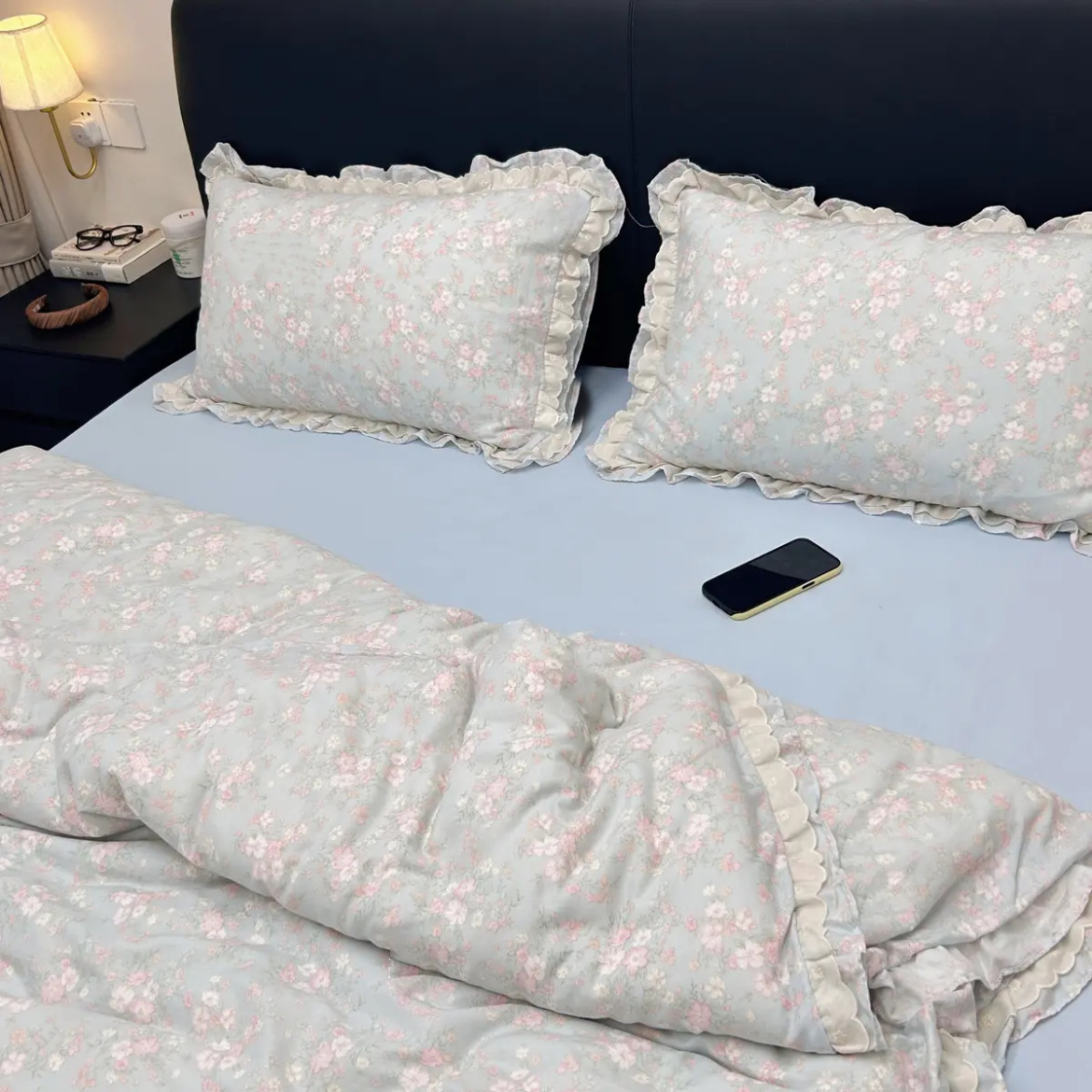 母婴级ins风A类全棉双层纱纯棉