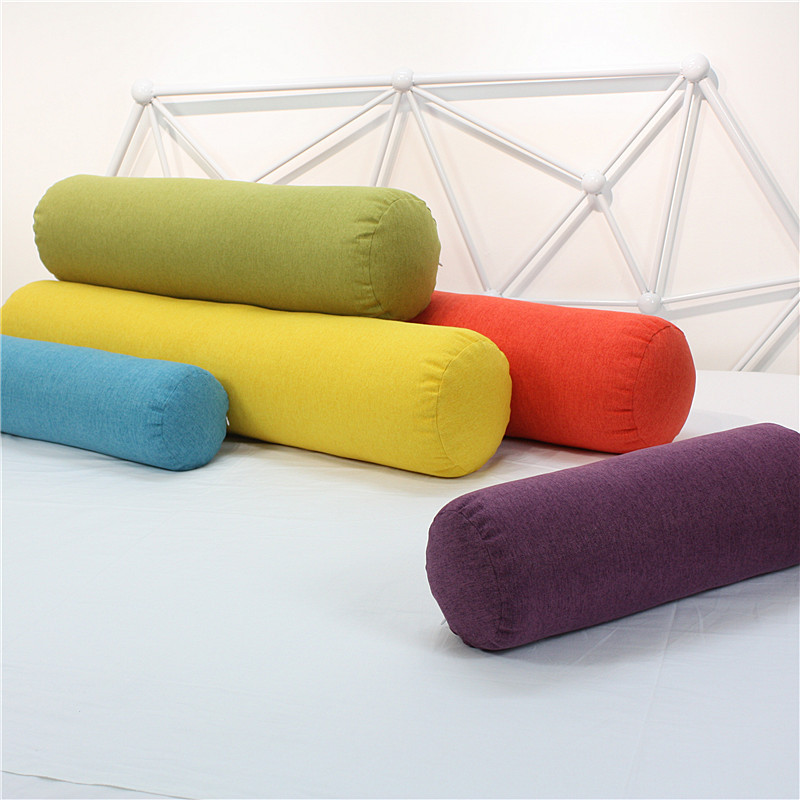 棉麻风抱枕美容床脚枕按摩足疗