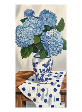 YASAN手绘清新花卉装饰画