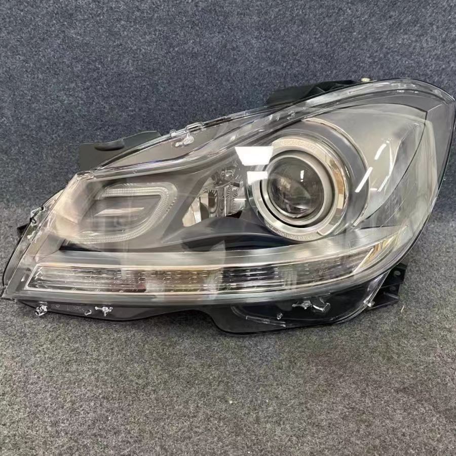 奔驰C200LGLA180E260GLK300S350ML原厂拆车大灯总成尾灯面壳灯罩
