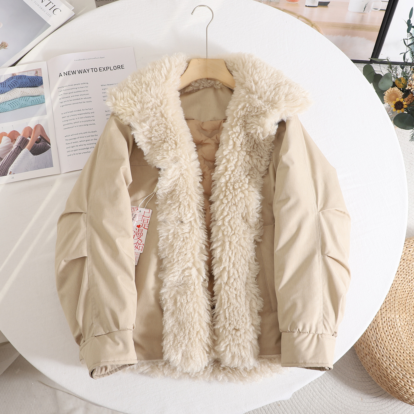 百搭好看的小个子羽绒服