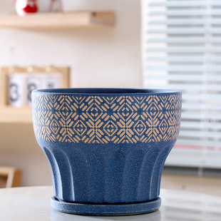 简约蝴蝶兰大花盆套盆轻奢兰花花盆文心兰花瓶兰花盘陶瓷专用花盆