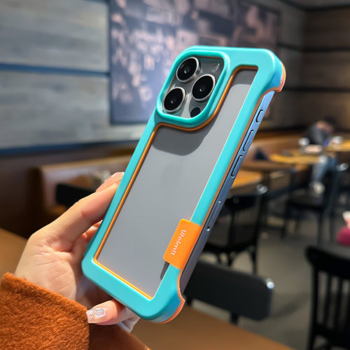 适用苹果手机壳镂空边框