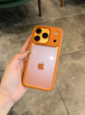 适用苹果17手机壳防摔por新款pro保护壳max透明iphone轻奢ip高级感ins女款pm创意p星宇橙色por新品air蓝色16
