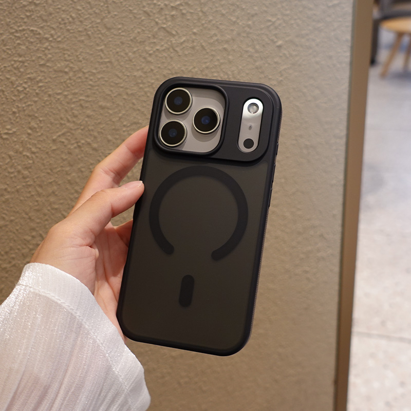 适用苹果17手机壳16防摔por新款pro保护壳max磨砂iphone防指纹air磁吸magsafe防滑p创意pm原色黑色蓝色灰色