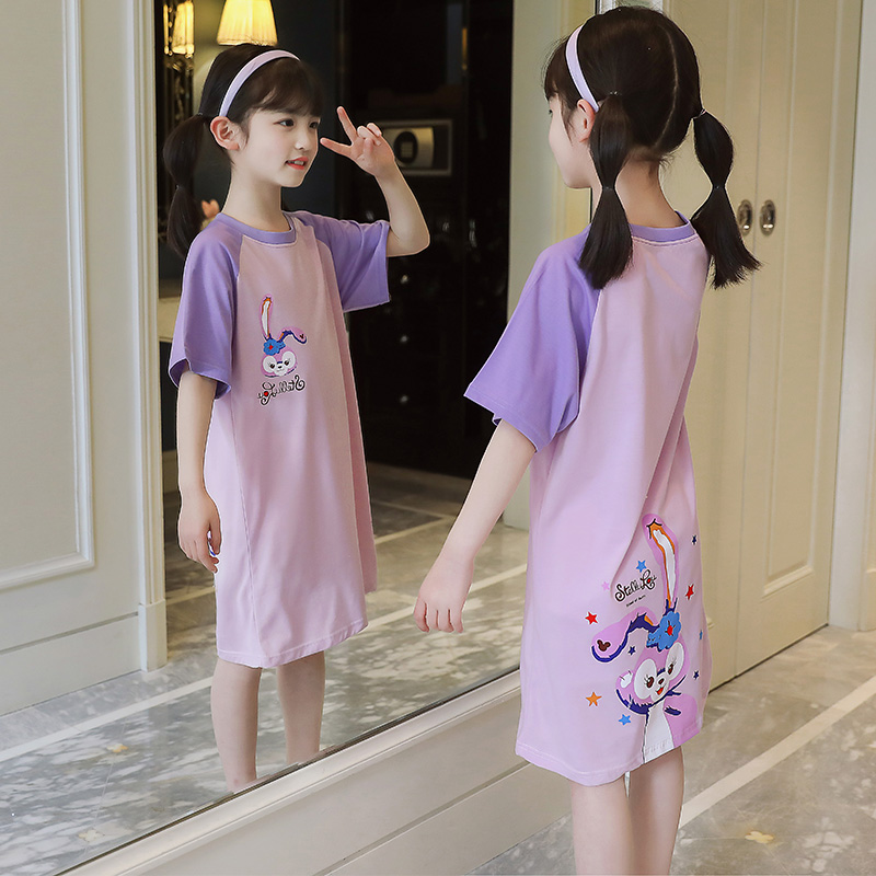 儿童睡裙短袖舒服透气