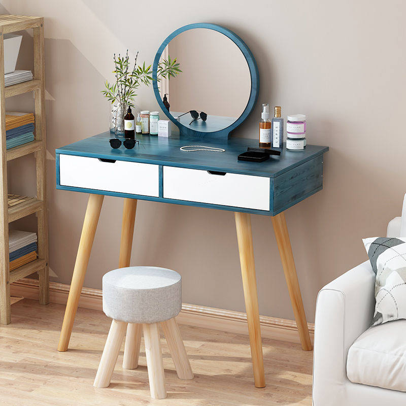 梳妆台卧室经济型现代简约小户型迷你网红单人化妆桌60cm小化妆台在类目 住宅家具, 桌类, 梳妆台/桌中 - 来自Buy2taobao.com提供专业的淘宝代购服务