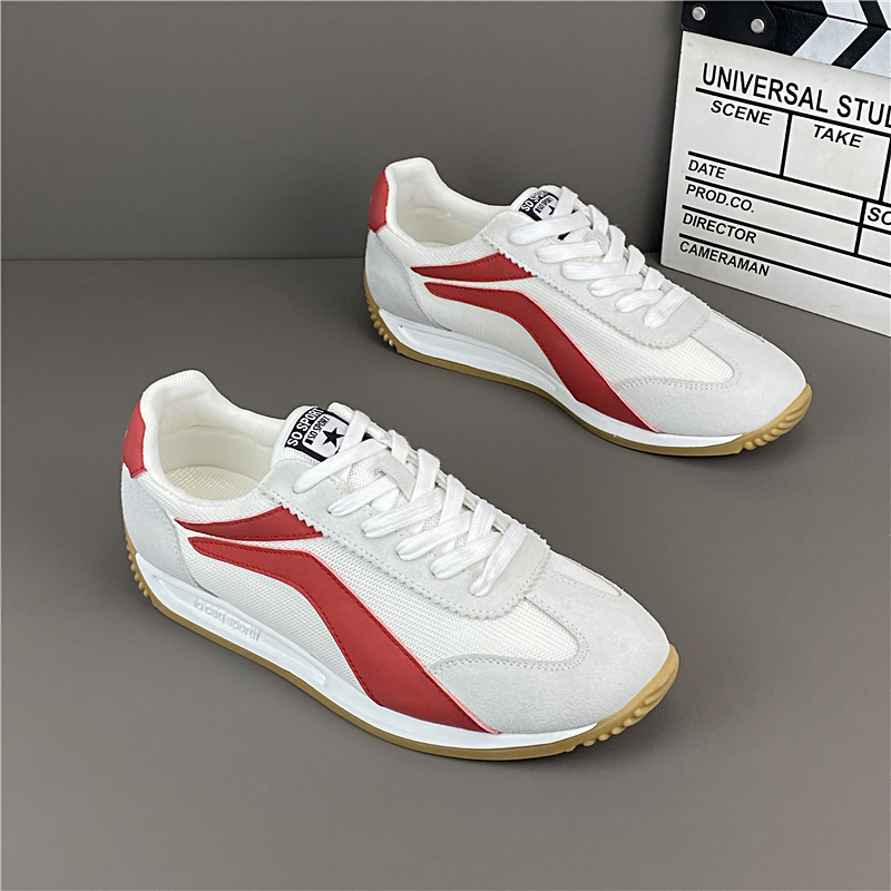 网面春秋阿甘鞋运动男鞋透气软底