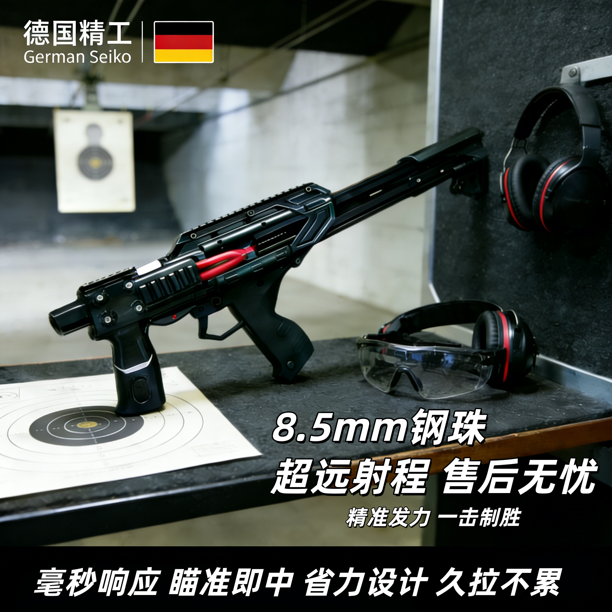 雷神复合弓箭钢珠激光弹户外连发