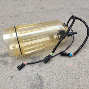 透明滤杯 适用汕德卡C7H豪沃TXT7H柴油大炮滤芯油水分离器外壳改装