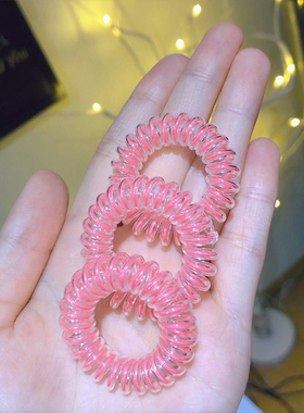 德国invisibobble运动加粗电话线发圈猪大肠发饰头绳发量多扎马尾