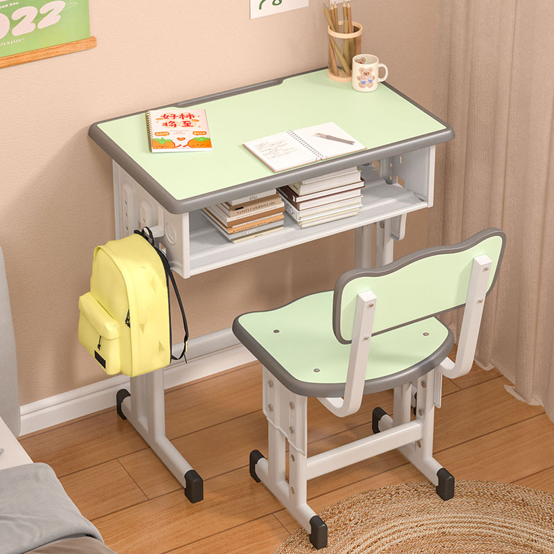 儿童学习桌小学生书桌家用课桌椅套装可升降小孩作业写字桌台桌子