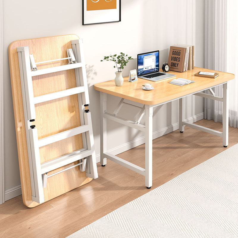 可折叠电脑桌台式书桌家用办公桌卧室出租屋小桌子简易学习写字桌