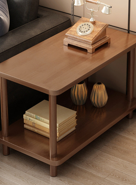 小桌子简易出租屋小型茶几客厅沙发边几家用小方桌卧室床头置物架