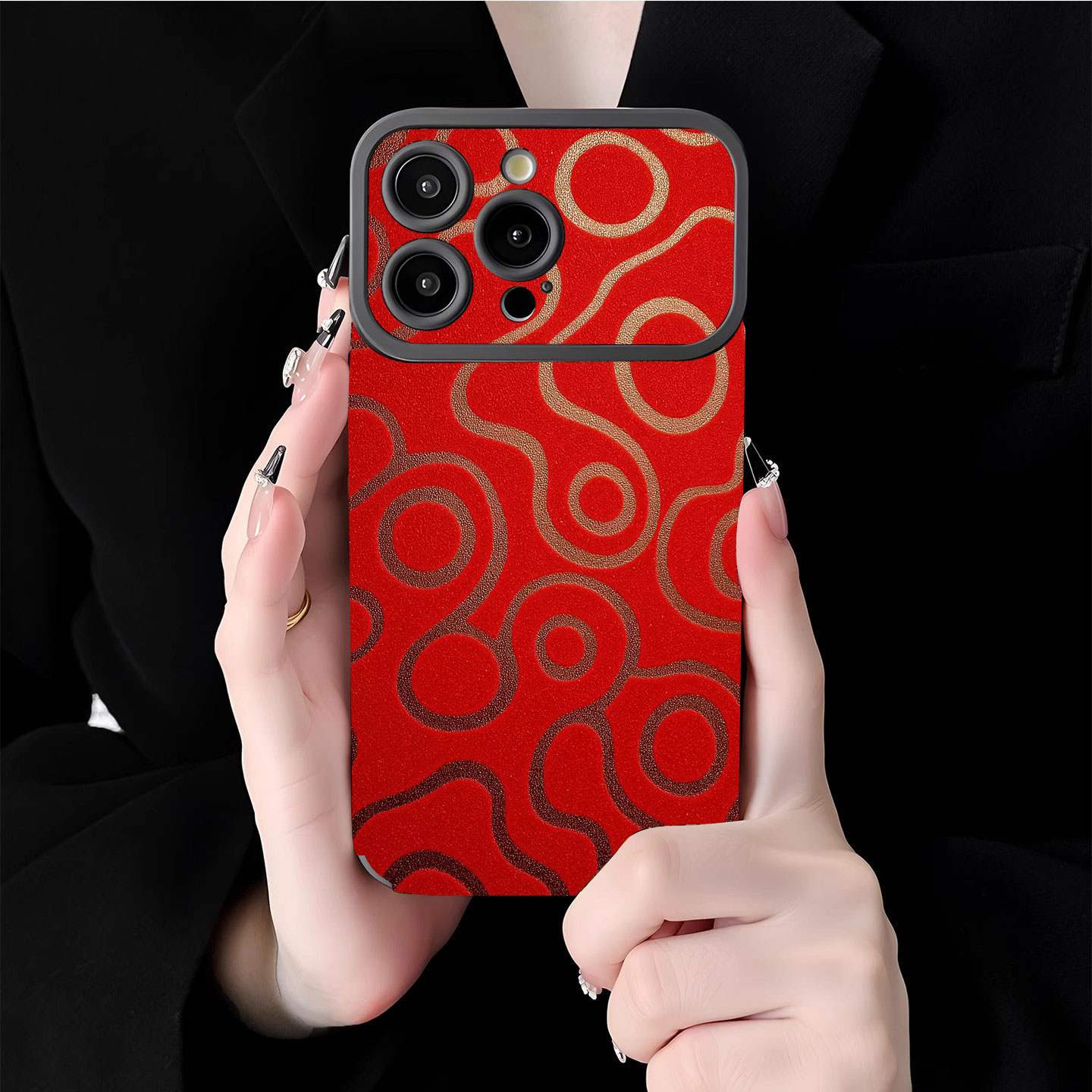 红韵金纹适用苹果17proma