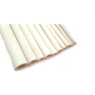 陶瓷管耐磨绝缘瓷管热电偶保护管耐高温高铝管管式炉刚玉管9599瓷