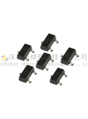10个 贴片三极管 FMMT718TA FMMT718 SOT-23  印字718 PNP晶体管