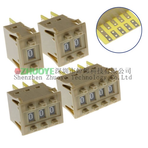 编码数字开关8421C拨码0-9中号