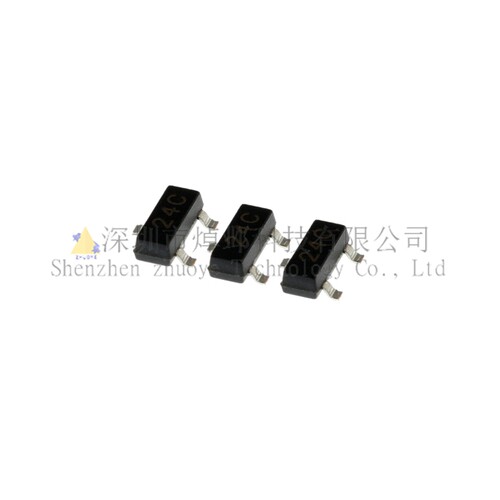 10个 贴片TVS瞬态抑制二极管 PSOT24C-LF-T7 印字24C SOT-23
