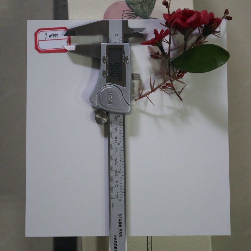 厂家供应安迪板9mm2440*1220pvc自由发泡板雪弗板pvc板白色水晶板