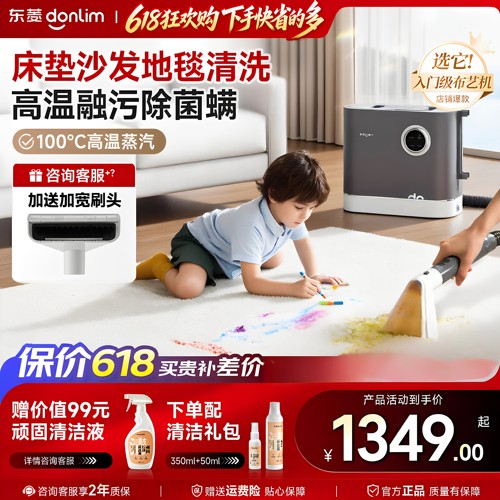 东菱窗帘床垫高温蒸汽布衣清洗机