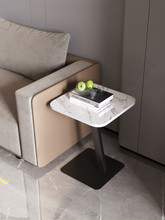 简约现代岩板沙发边几轻奢小户型茶几边桌可移动床头角几创意小桌