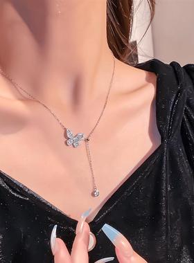 KISS MAX 精美爆款轻奢时尚百搭蝴蝶项链高级感饰品不掉色(31374)