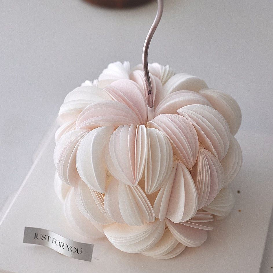 佳妍老师同款糯米纸花威化纸蛋糕装饰花朵花瓣生日纪念日烘焙插件