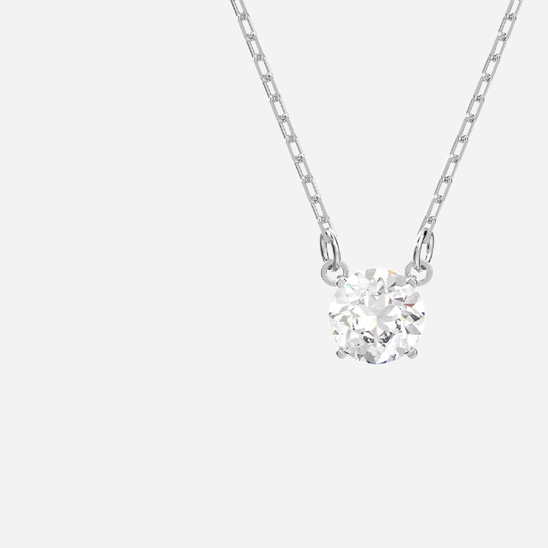 Swarovski施华洛世奇项链圆点单钻水晶女款项链送女生礼物