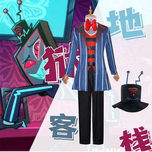 漫乐坊新款地狱客栈Vox制服cosplay服 动漫cosplay服装