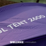 WELLHIKE Дорожная легкая водонепроницаемая палатка для двоих подходит для пеших прогулок для кемпинга