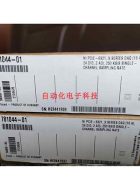 I PCIe-6321 781044-01 PCIE数据采集卡 【正品