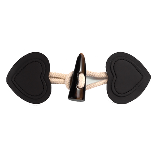 牛角扣大衣高档纽扣装饰皮草对扣毛衣风衣羊绒毛呢羊角扣外套配件