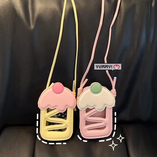 2025爆款冰淇淋手机包迷你夏天绳带手机包洋气高级感斜挎手机包