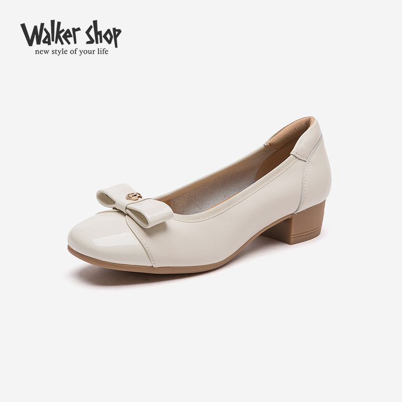 2025春季新款蝴蝶结时尚浅口单鞋