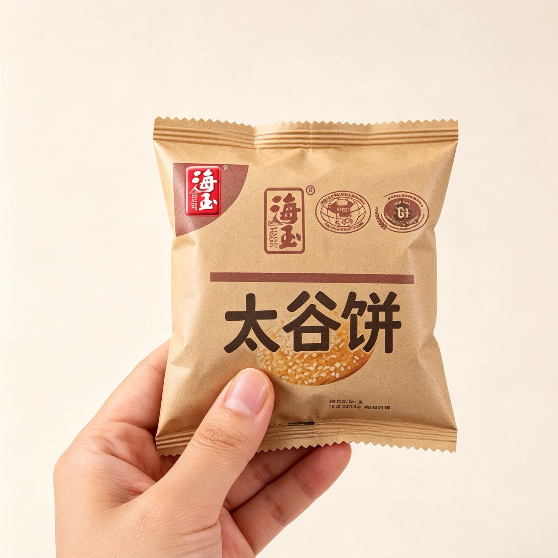 【海玉】太谷饼500g整箱小包装山西特产早餐零食手工传统