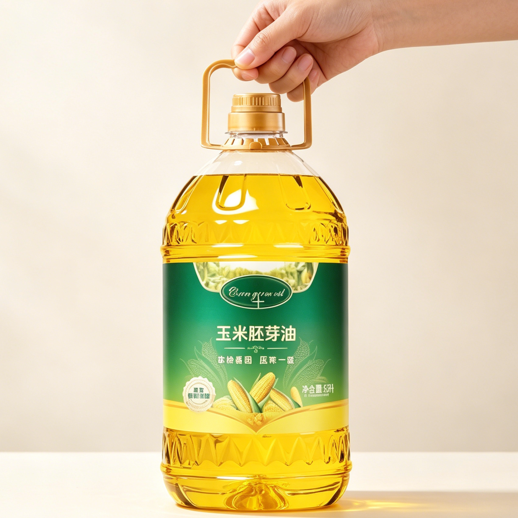 恋上油一级压榨纯玉米油家用胚芽小榨物理压榨炒菜油大桶装植物油