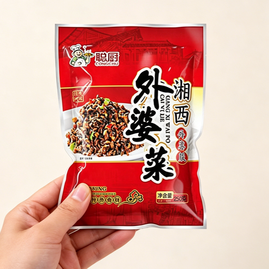 聪厨湘西外婆菜袋装 湖南正宗外婆菜下饭菜商用萝卜干农家下饭菜